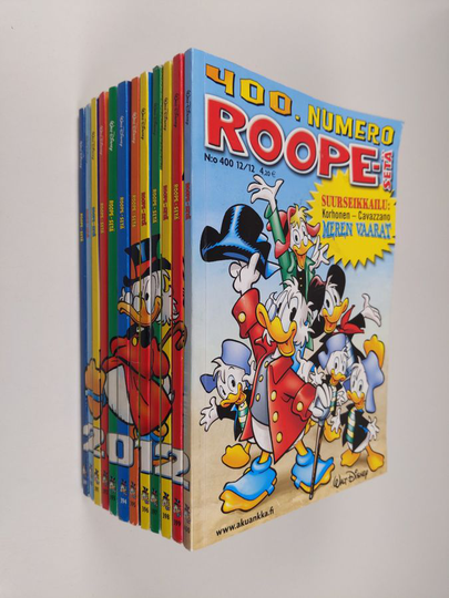 Walt Disney : Roope-setä vuosikerta 2012 (1-12)