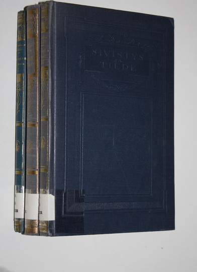 Erik Nordenskiöld : Biologian historia 1-3 : yleiskatsauksellisesti esitettynä : Vanhimmista ajoista 1700-luvun alkuun ; 1700-luvun alusta ...