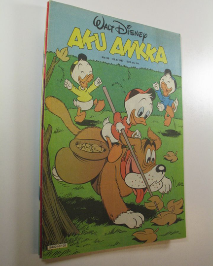 Aku Ankka : N:o 38 1987, N:o 6 2006, N:o 46 2010