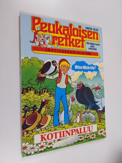 Peukaloisen retket Kotiinpaluu