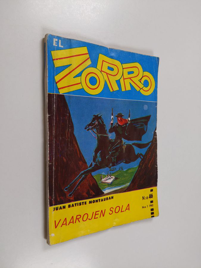 El Zorro nro 46, 1/1962 - Vaarojen sola