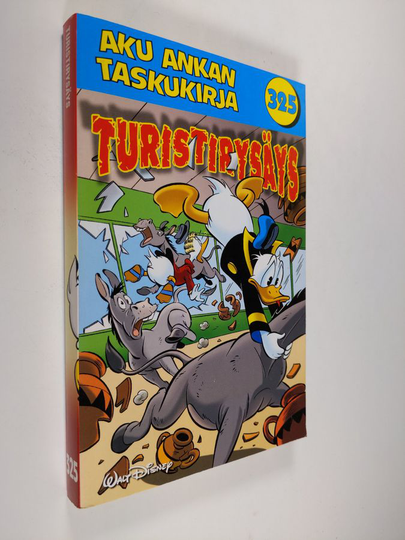 Walt Disney : Aku Ankan taskukirja 325 : Turistirysäys