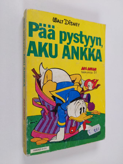Walt Disney : Pää pystyyn, Aku Ankka