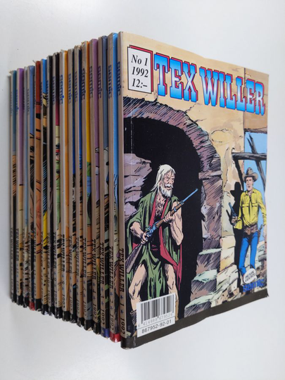 Tex Willer vuosikerta 1992 (1-16)