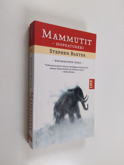Stephen Baxter : Mammutit Ensimmäinen kirja, Hopeaturkki