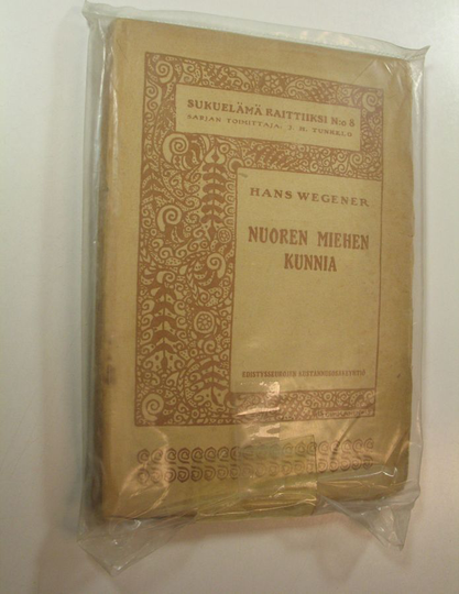 Hans Wegener : Nuoren miehen kunnia