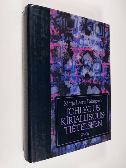Marja-Leena Palmgren : Johdatus kirjallisuustieteeseen