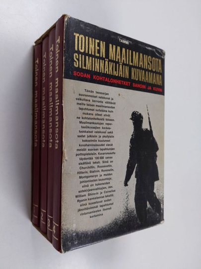 Abraham Rothberg : Toinen maailmansota silminnäkijäin kuvaamana 1-4 : Salamasota ; Piiritys ; Vastahyökkäys ; Voitto