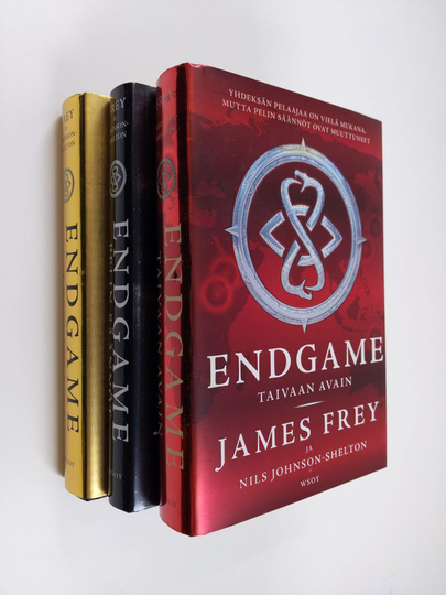 James Frey ym. : Endgame-trilogia : Taivaan avain ; Pelin säännöt ; Loppupeli