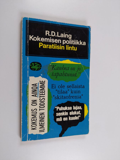 R. D. Laing : Kokemisen politiikka ja Paratiisin lintu