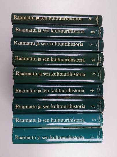 Raamattu ja sen kulttuurihistoria 1-9