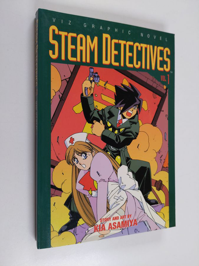 Kia Asamiya : Steam Detectives, Vol 1.