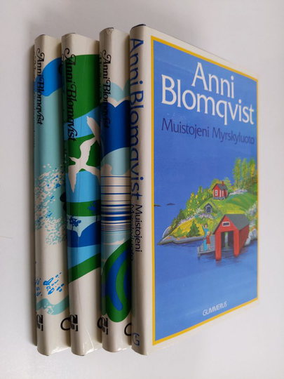 Anni Blomqvist-paketti (4 kirjaa) : Meren voimia vastaan ; Tie Myrskyluodolle ; Hyvästi Myrskyluoto ; Muistojeni Myrskyluoto