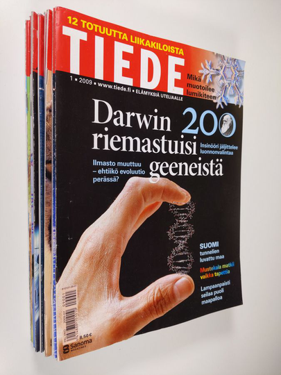 Tiede vuosikerta 2009 (n:ot 1-12)