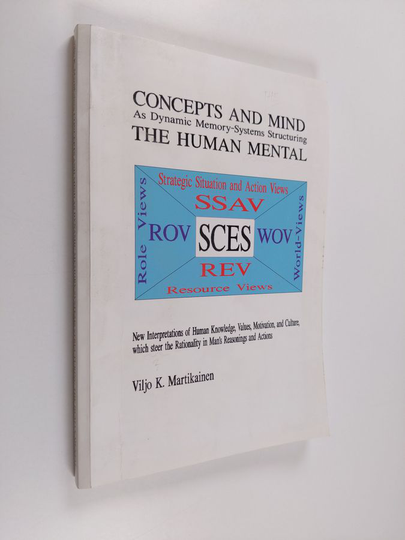 Viljo K. Martikainen : Concepts and mind as dynamic memory-systems stucturing the human mental : new interpretations of human knowledge, values, ...