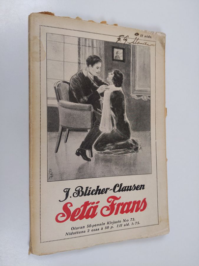 J. Blicher-Clausen : Setä Frans : hiljainen jutelma